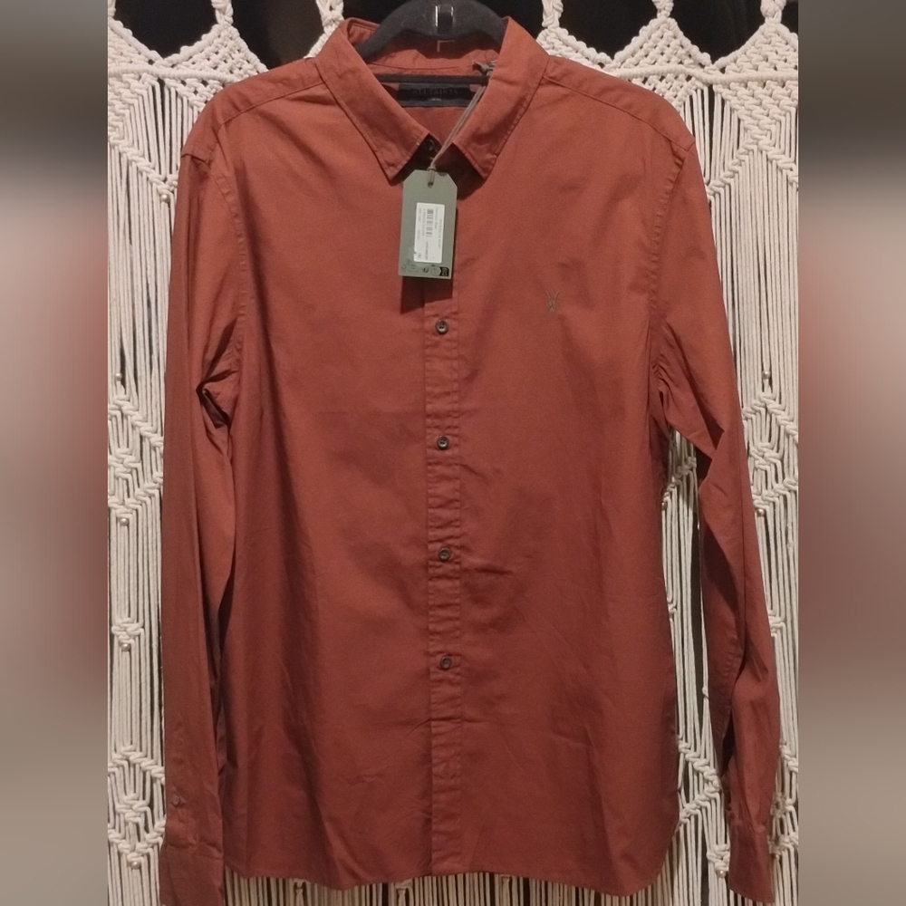 COPY - 🔥NWT🔥 ALL SAINTS - Rivera LS button up shirt
